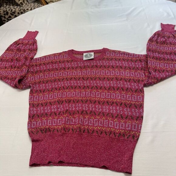 Happy Sheep Retro Boho Chic Sweater Size XS - Picture 6 of 10